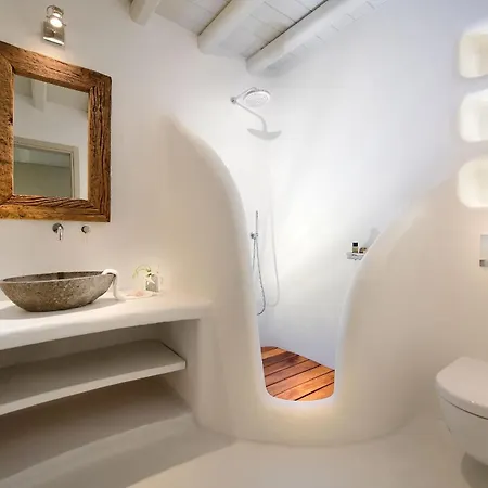 Outstanding Mykonos 6 Bedrooms Agamemnon Sauna Jacuzzi Panoramic Sea Views *