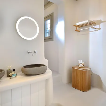 Outstanding Mykonos 6 Bedrooms Agamemnon Sauna Jacuzzi Panoramic Sea Views