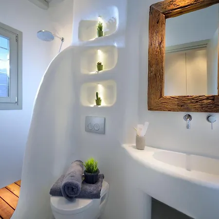 Outstanding Mykonos 6 Bedrooms Agamemnon Sauna Jacuzzi Panoramic Sea Views