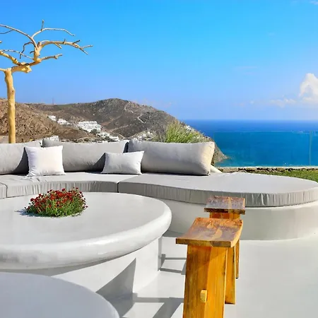 Outstanding Mykonos 6 Bedrooms Agamemnon Sauna Jacuzzi Panoramic Sea Views Villa *